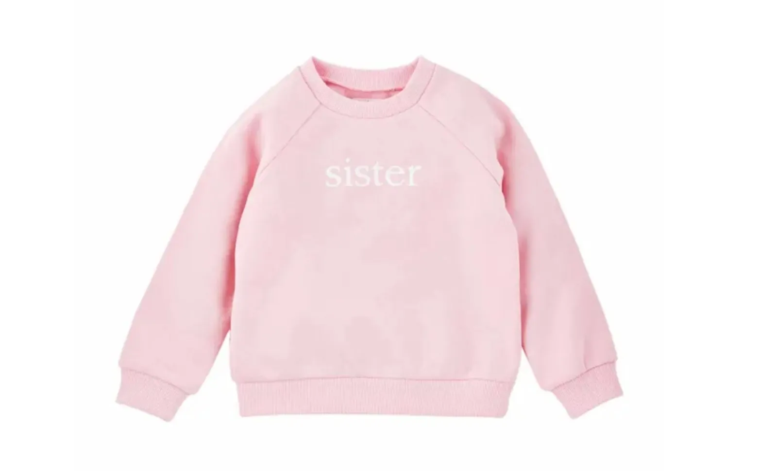 Mudpie Toddler Sibling Sweatshirt - Choose From Brother or Sister