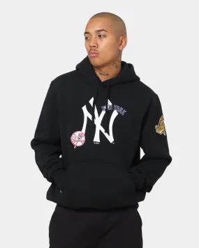 New Era New York Yankees World Series Multi Logo Hoodie Black