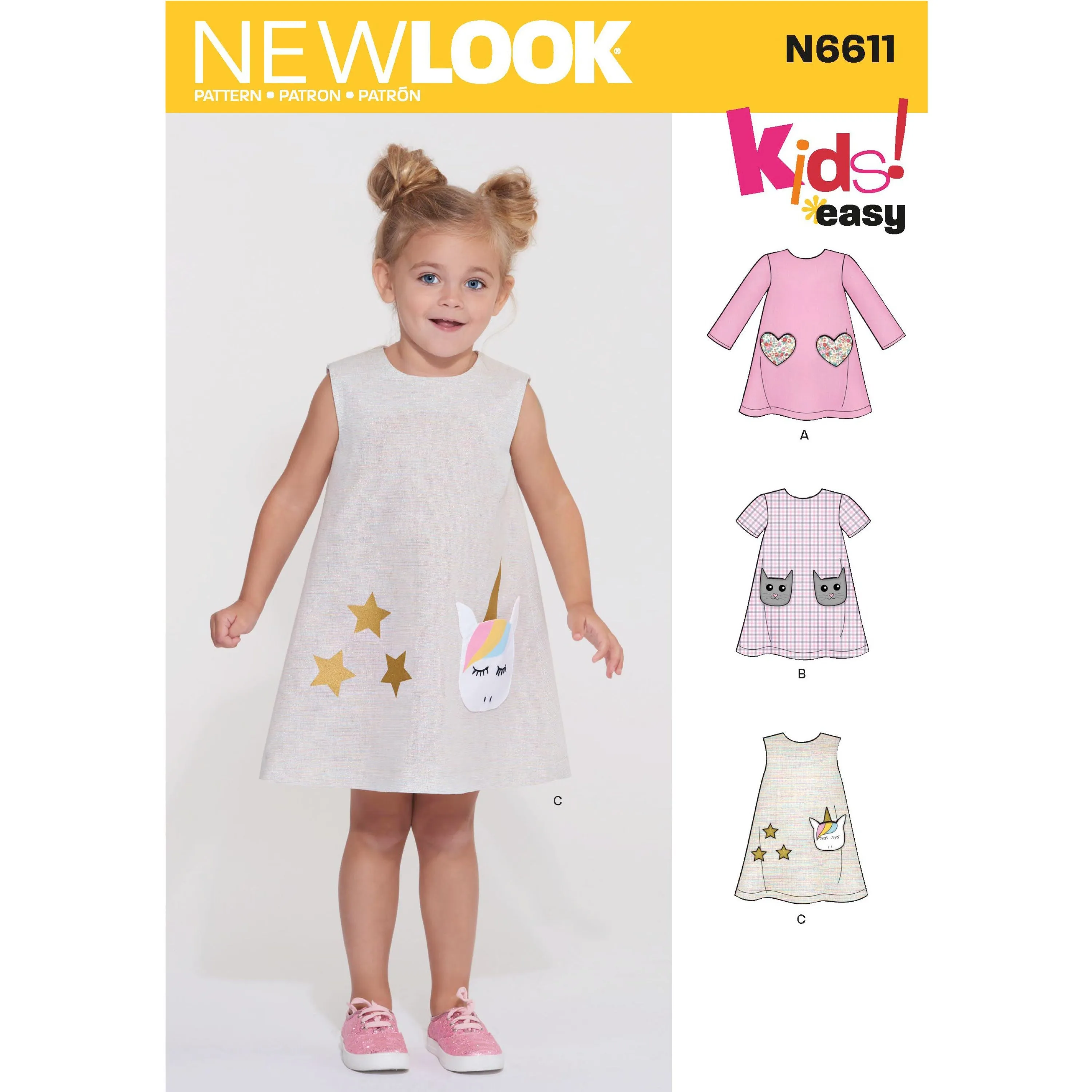 Newlook Pattern N6611 Children's Novelty Dress