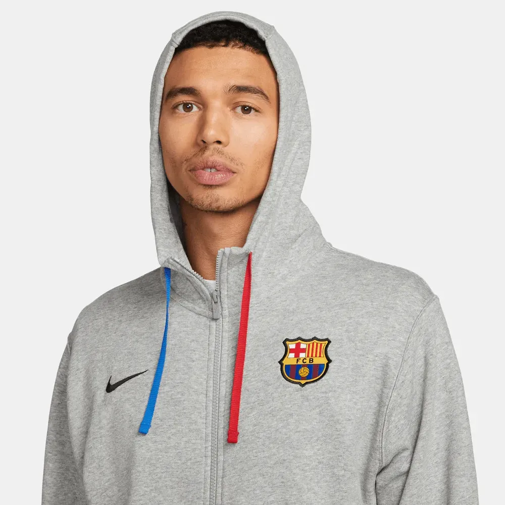 Nike 2022-23 Barcelona Full-Zip Hoodie