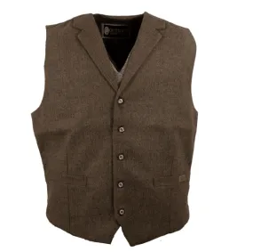 Outback Trading Company Men's Dark Brown Jessie Vest 29785-DKB