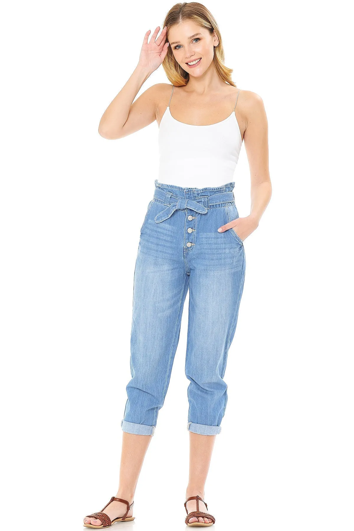 Paperbag Mom Jeans