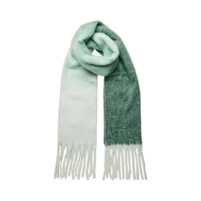 Pieces Bea Long Scarf-Green Ombre