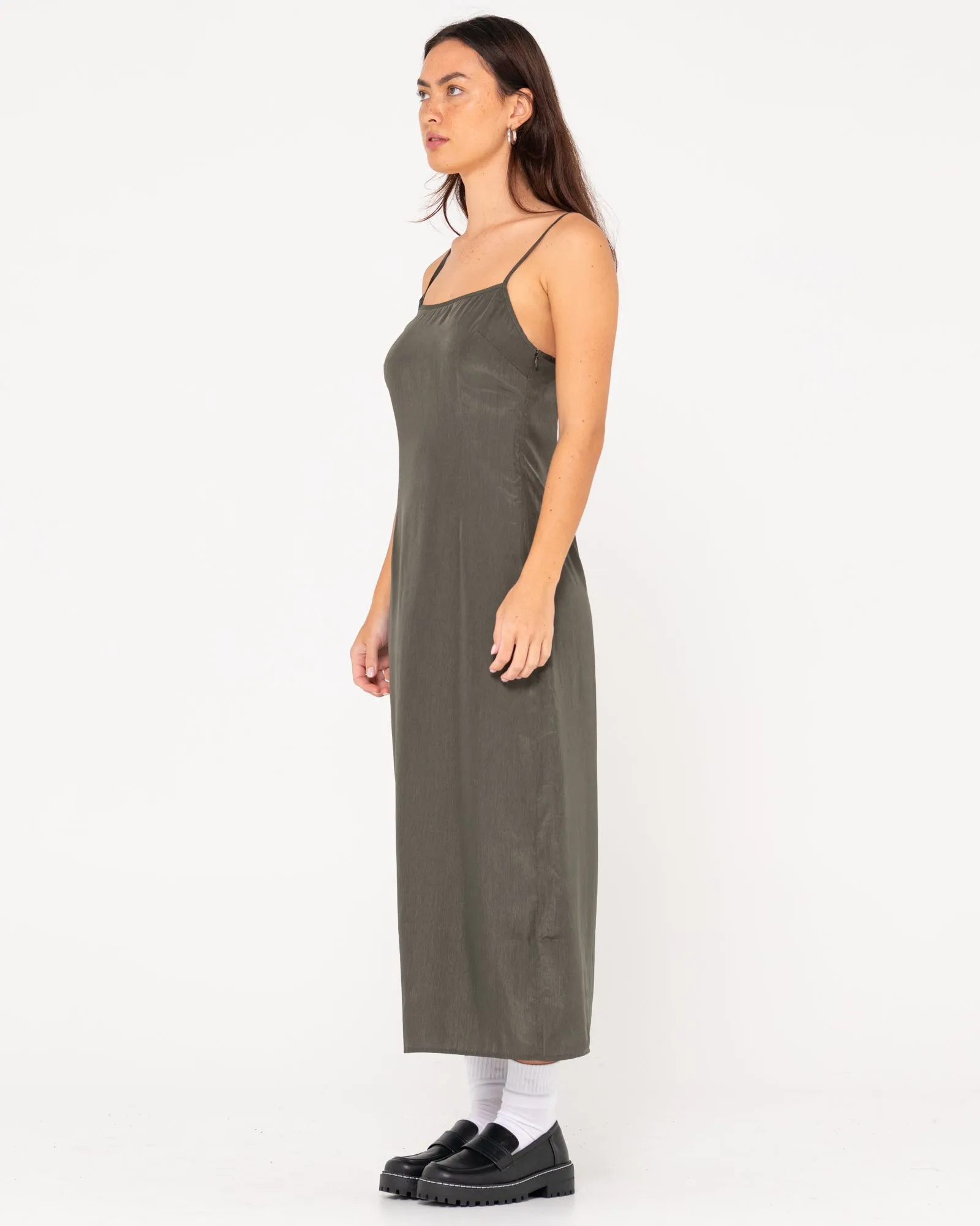 Porter Midi Slip Dress