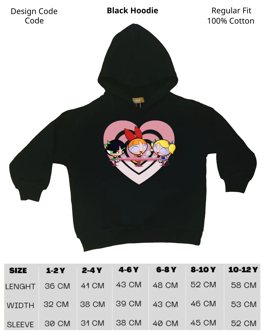 powerpuff Hoodie