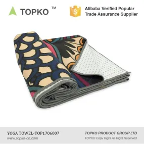 Printing Yoga Towel with Silicon Dot