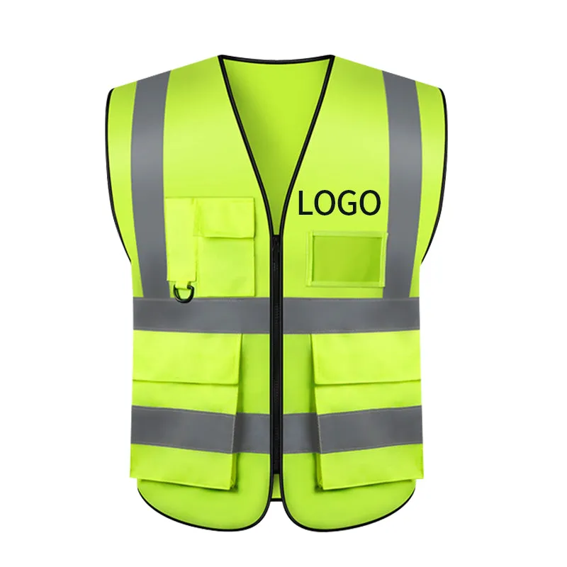 Reflective vest multi pockets for work(MJ-S11)