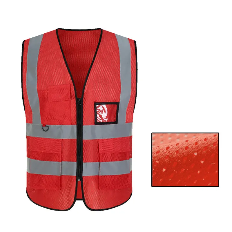 Reflective vest multi pockets for work(MJ-S11)