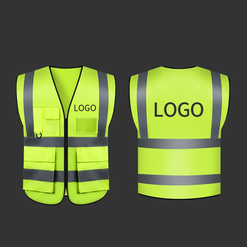 Reflective vest multi pockets for work(MJ-S11)