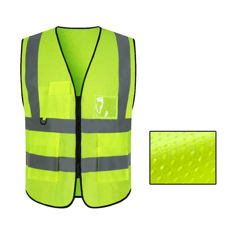 Reflective vest multi pockets for work(MJ-S11)