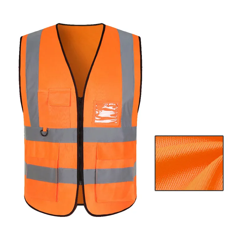 Reflective vest multi pockets for work(MJ-S11)