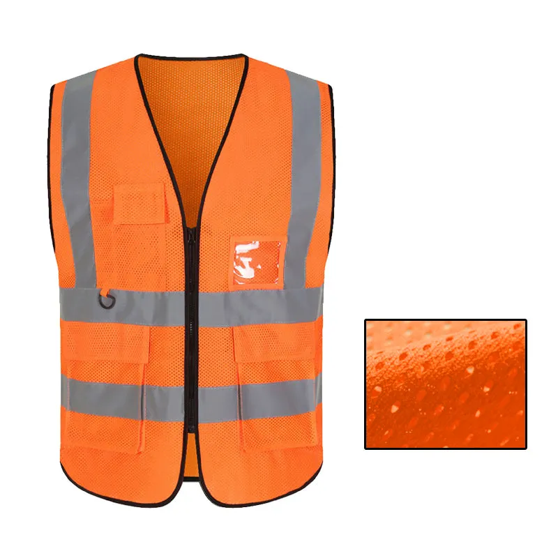 Reflective vest multi pockets for work(MJ-S11)