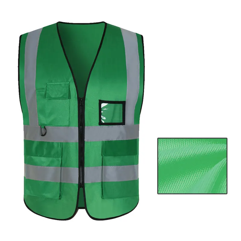 Reflective vest multi pockets for work(MJ-S11)