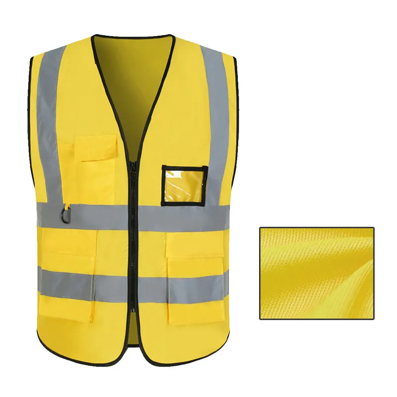 Reflective vest multi pockets for work(MJ-S11)