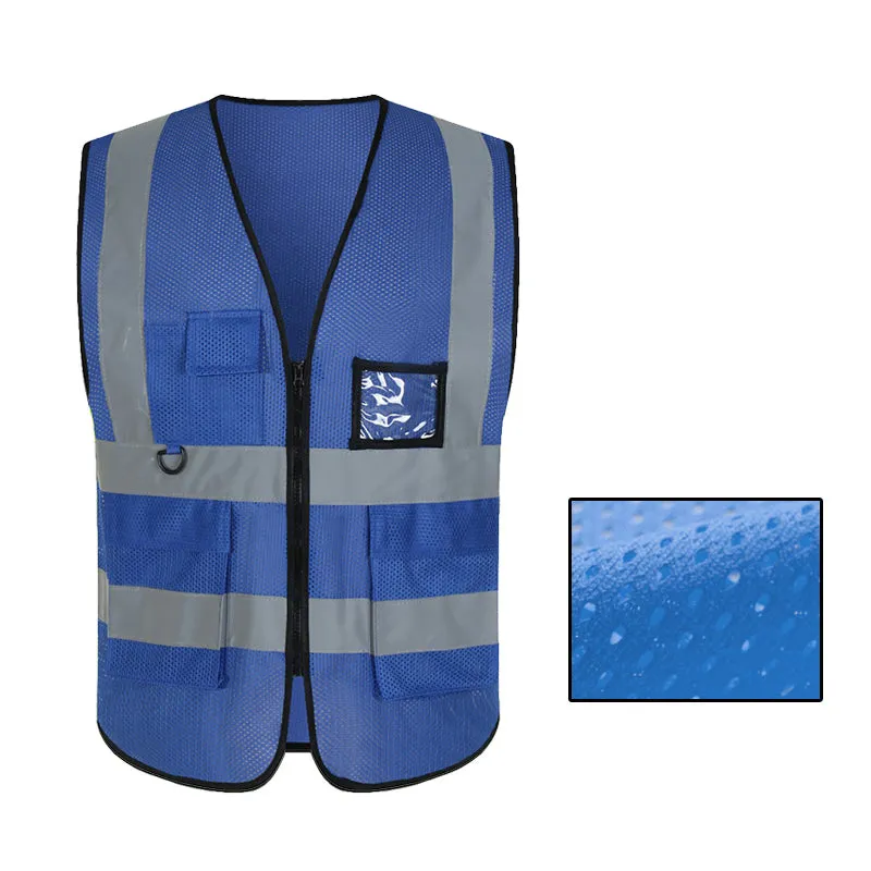 Reflective vest multi pockets for work(MJ-S11)