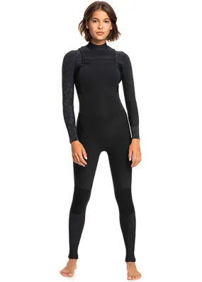 Roxy 3/2mm Womens Swell Series Chest Zip Steamer Wetsuit