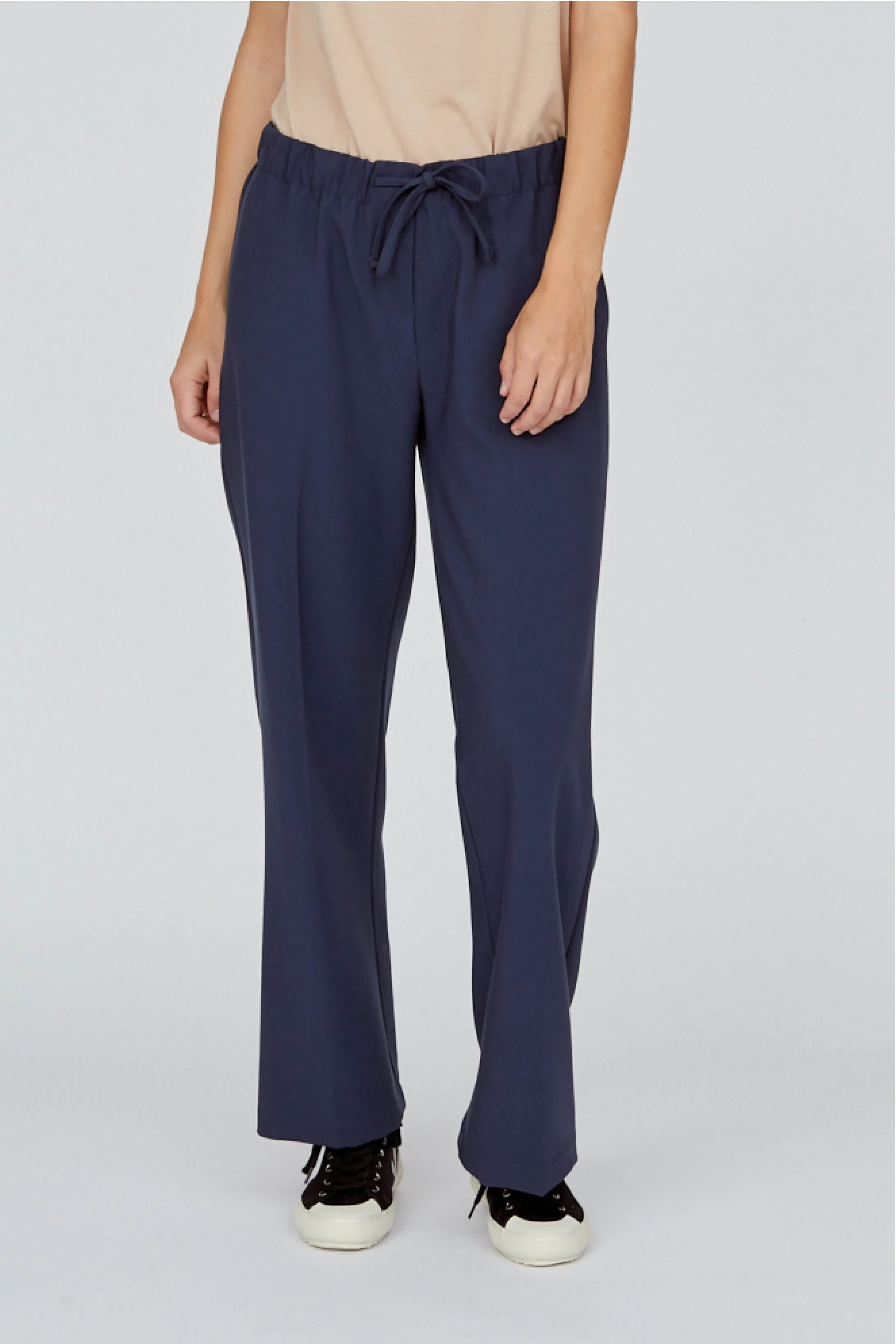 Sage Loose Pants - Navy