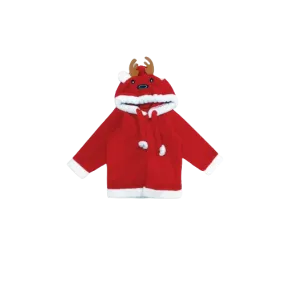 Santa Clause Hoodie for Kids (Red)