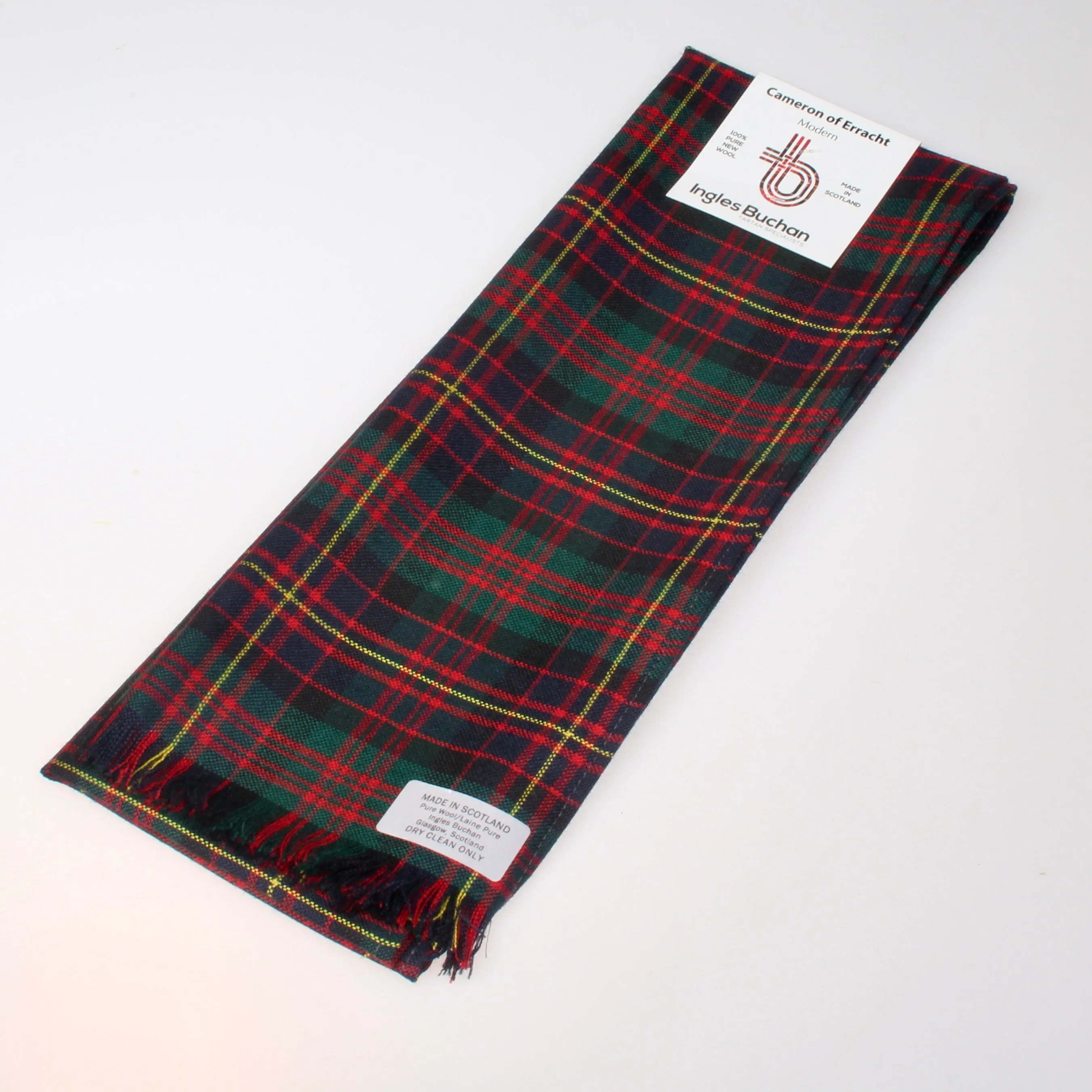 Scarf in Cameron of Erracht Modern Wool Tartan