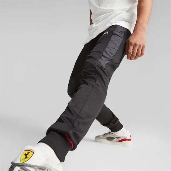 Scuderia Ferrari Puma Men's Race Iconic MT7 Motorsport Track Pants - Black