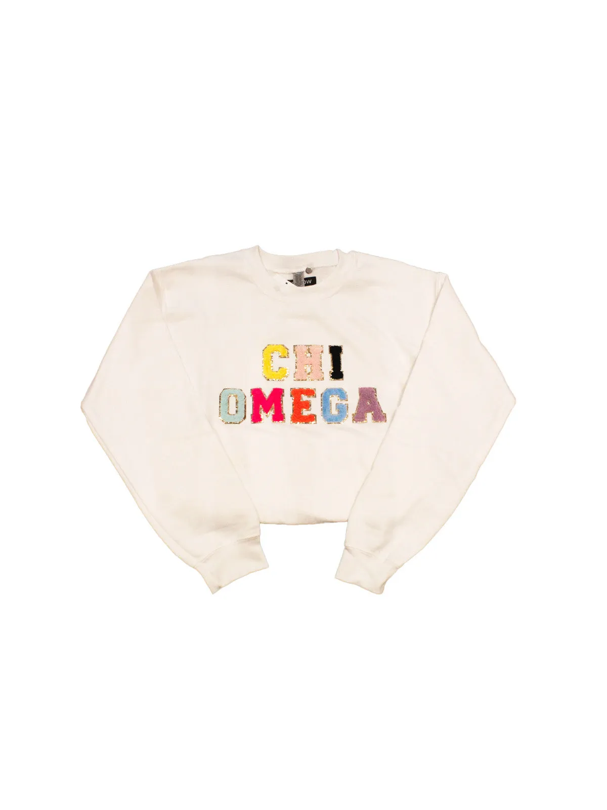 Sorority Varsity Sweatshirt: Chi Omega