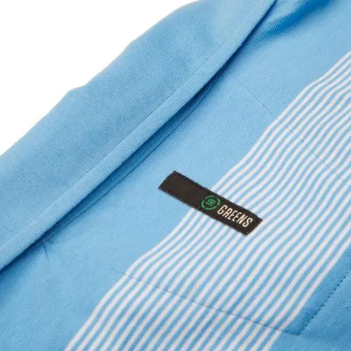 Stripeshow Polo-Periwinkle/White