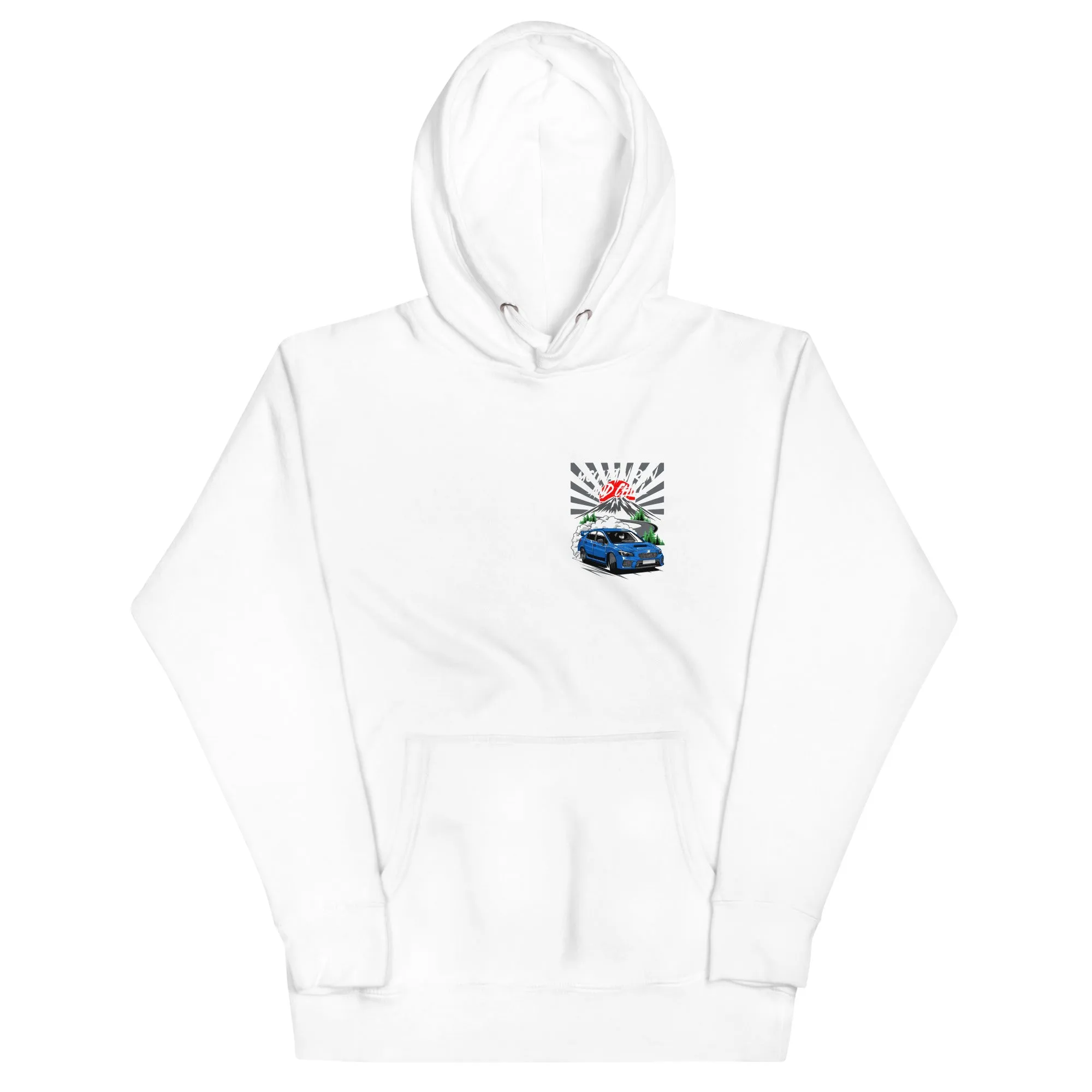 Subaru Mountain Run And Chill Premium Car Culture Hoodie