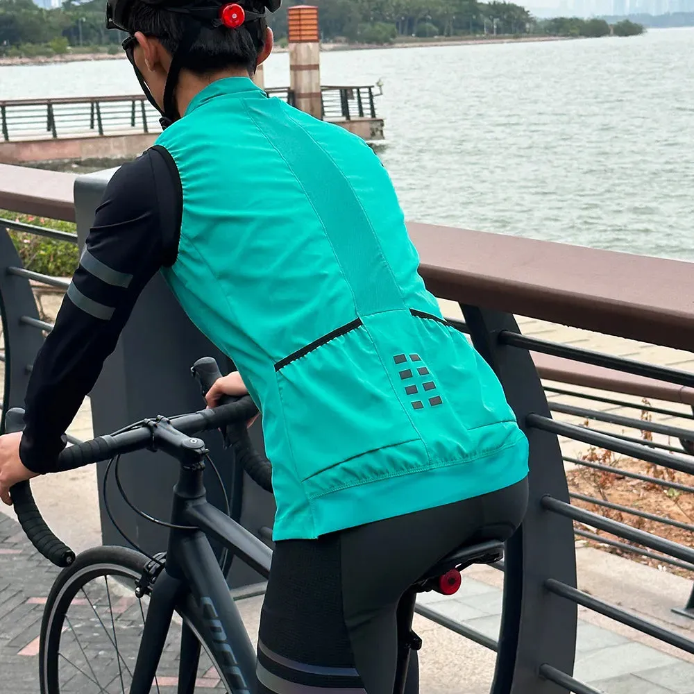 Summer Cycling Jacket Vest Bicycle Windshield Windproof Sleeveless For Men Bike Clothing Cut Wind Ultralight