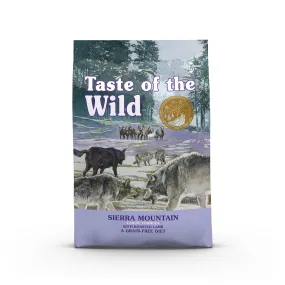 Taste of the Wild Dog Sierra Mountain Lamb Dry Food 2kg