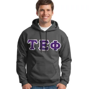 Tau Epsilon Phi Hooded Sweatshirt - G185 - TWILL