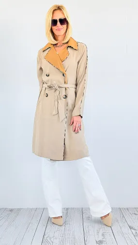 The Chic Double-Take Trench