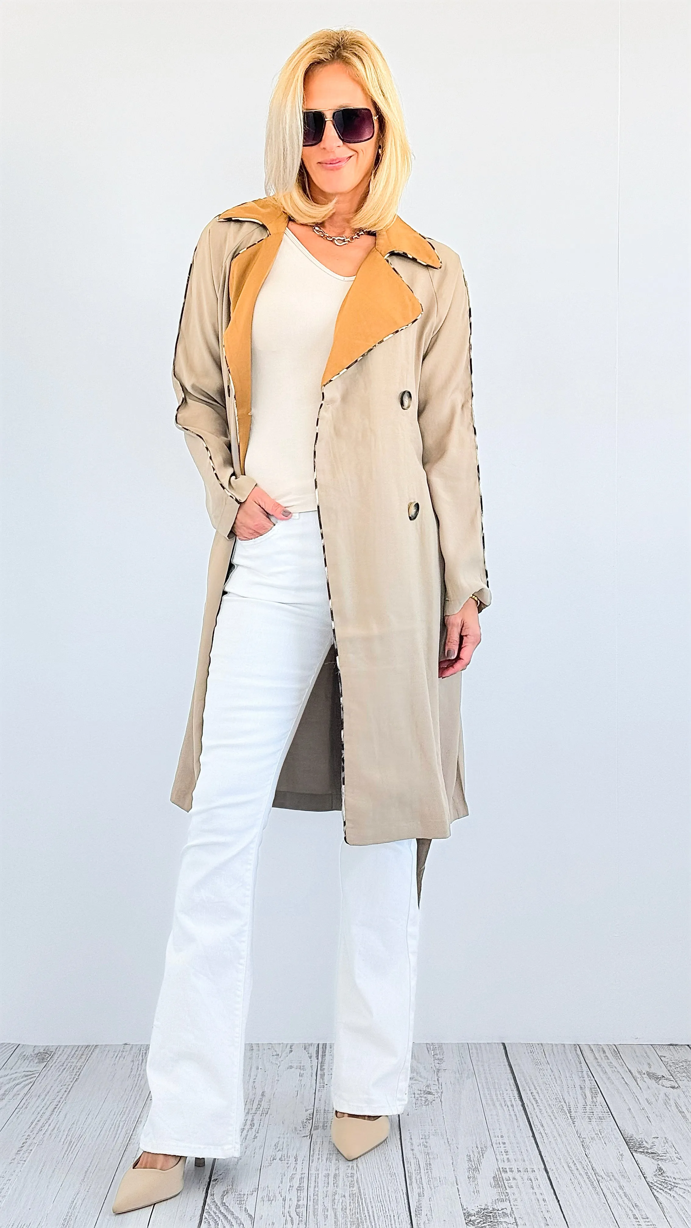 The Chic Double-Take Trench