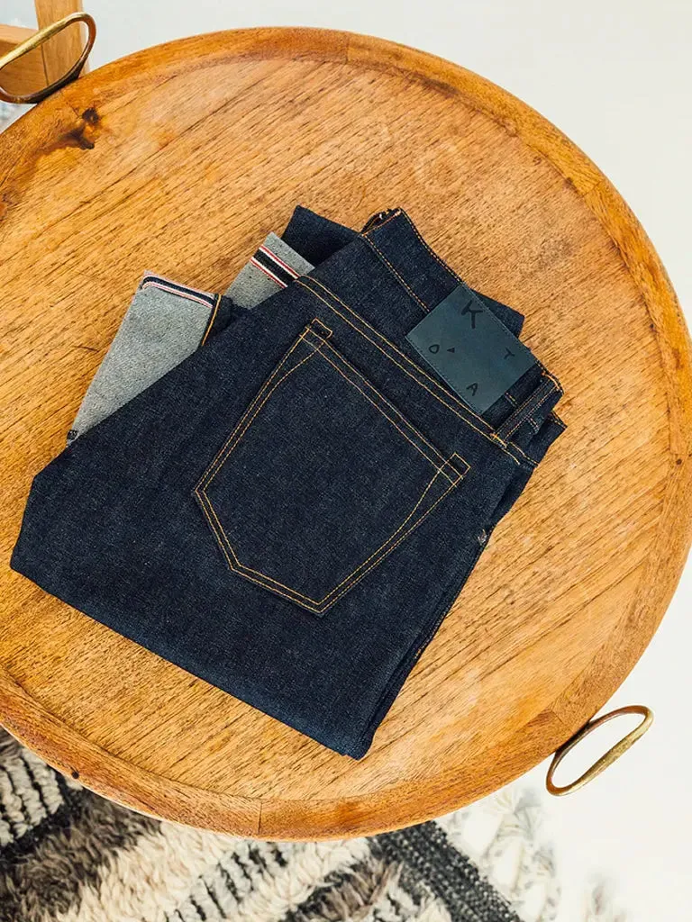 The Hammer Straight- Indigo Raw 17.5oz Mammoth Selvedge