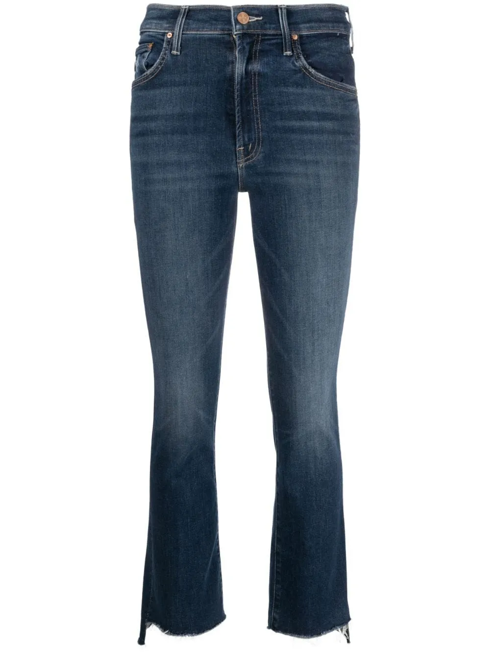 The Insider Crop Step Fray Jeans