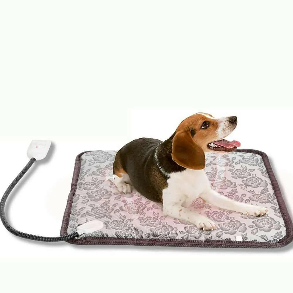 Thermal Heating Waterproof Bed Pad for Pets with Adjustable