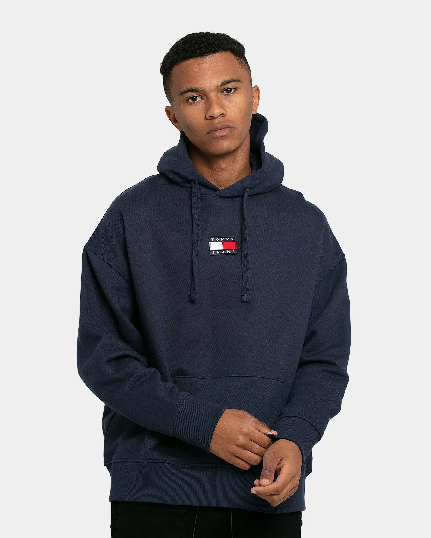 Tommy Jeans Badge Hoodie Twilight Navy