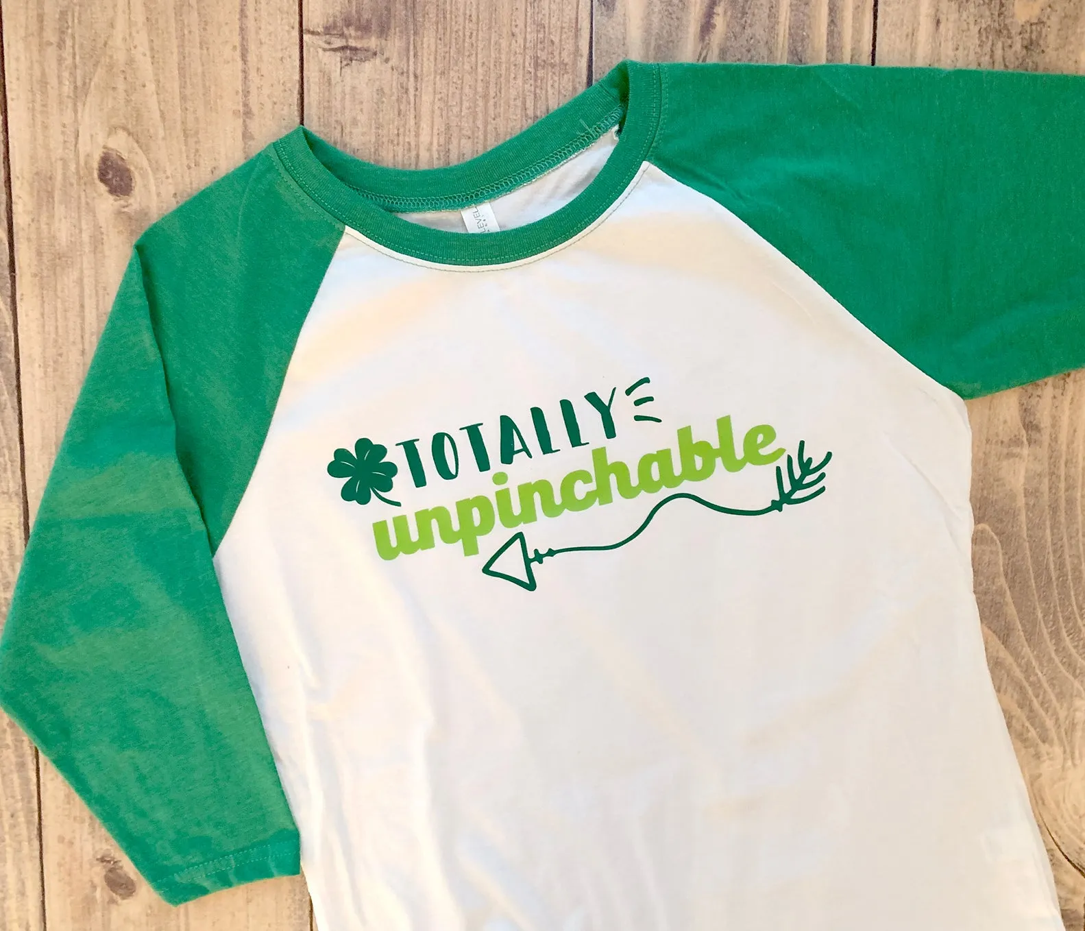 Totally Unpinchable, St. Patricks Day Shirt, Cute T-Shirt, Matte or Glitter