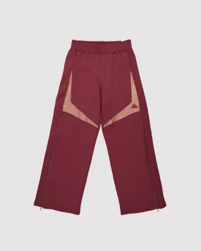 W 23 ENGINEERED FLEECE PANTS "CHERRYWOOD RED"