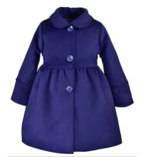 Widgeon Navy Scallop Coat