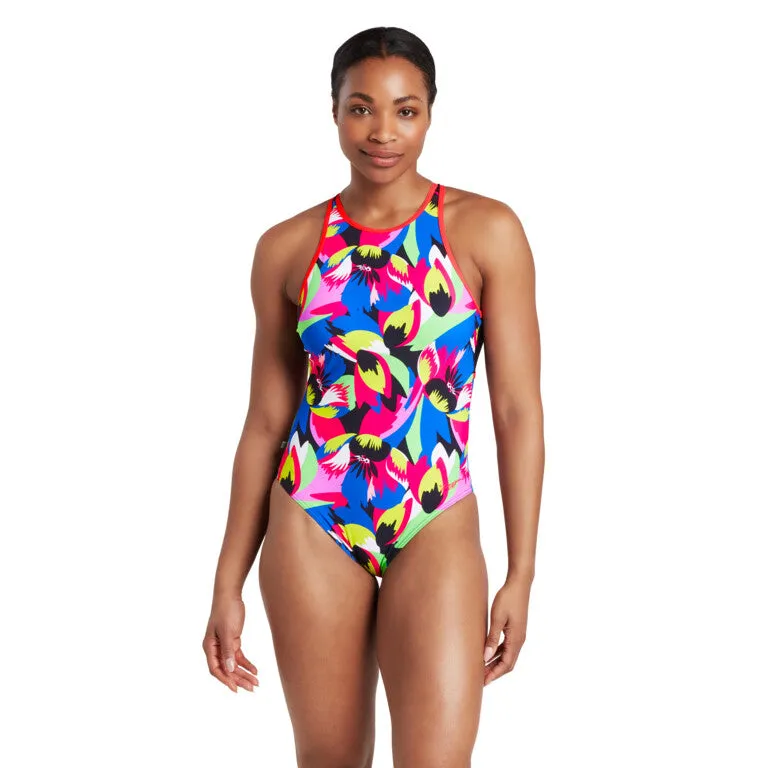 Zoggs Crossback Open Water Womens One Piece